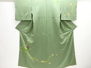 枝椿・桜模様刺繍訪問着